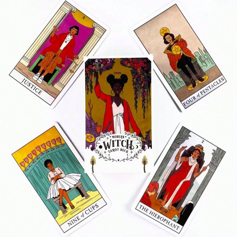 Modern Witch 78 Card Tarot Deck NWT